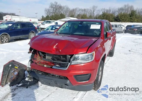 2016 Chevrolet Colorado Wt z USA, uszkodzony, nr VIN 1GCGSBEA9G1120809